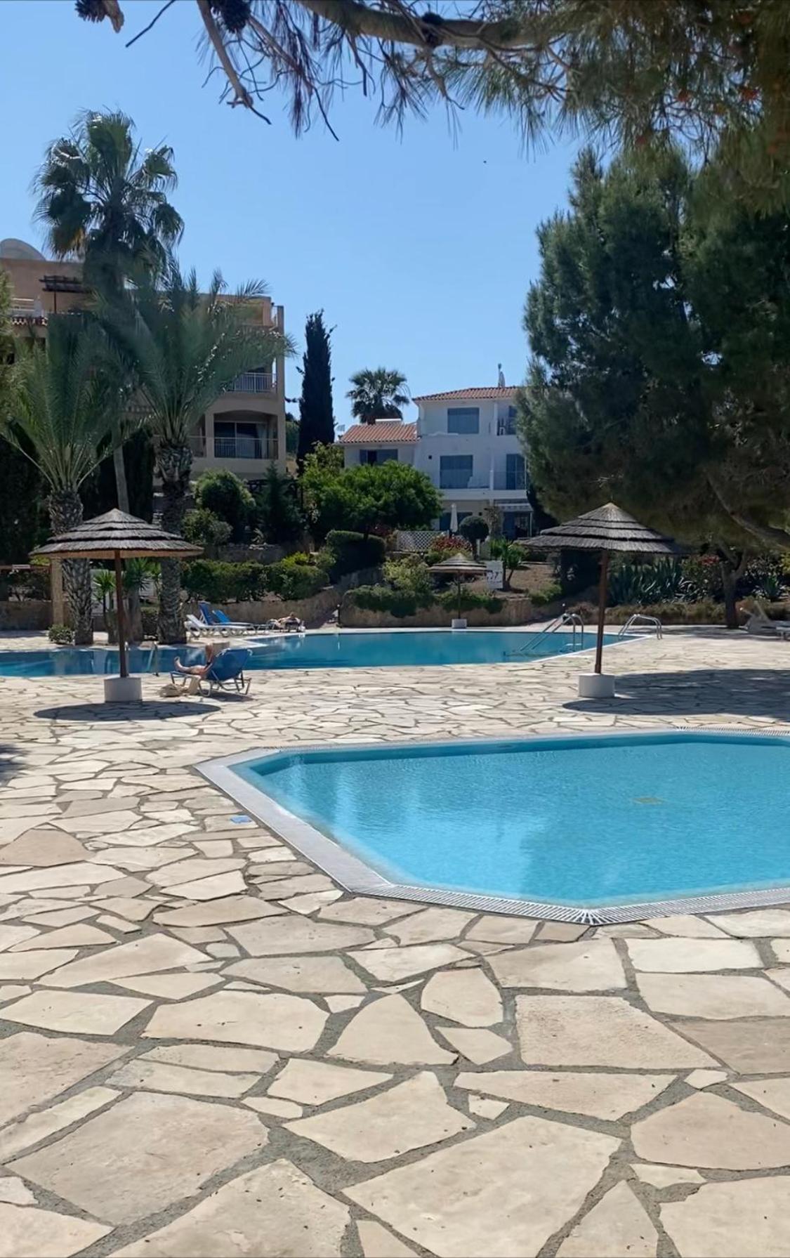 Newly Renovated- Regina Gardens 1, Venus Beach 500 M, Sea&Sunsets View, License Ooo7141 Pafos Exterior foto